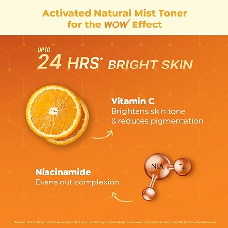WOW Skin Science Vitamin C Brightening Skin Mist Toner