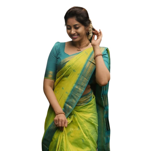 Vasthrlay Kanjivaram Tassels Saree