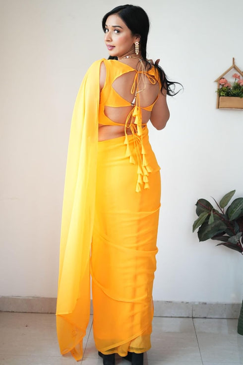 VasthrlayGeorgette Minute Unstitched Ethnic Wear