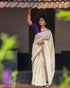 Vasthrlay Cotton Unstitched Saree