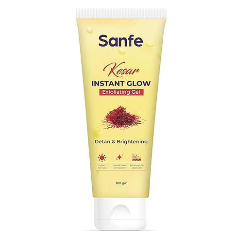 Sanfe Kesar Instant Glow Exfoliating Gel 100g