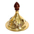 Brass Akhand Diya -Diamond Crystal Deepak - Oil Lamp