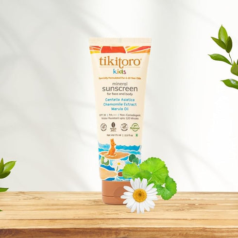 Tikitoro Kids Mineral Sunscreen with SPF 30+