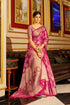 Vasthrlay Women's Organza Designer Unstitched Saree
