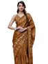 Vasthrlay Womens Printed Unstitched Red Saree