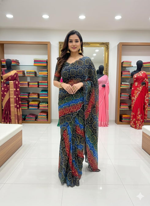 Vasthrlay Multicolor Lightweight Rajasthani Traditional
