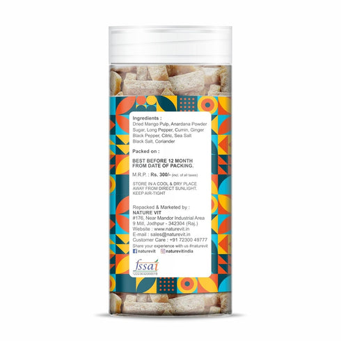 NatureVit Mango Slice Churan Sweet & Tangy Digestive Snack