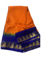 Vasthrlay Nr Handloom Bhagalpuri Running Green Orange