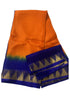 Vasthrlay Nr Handloom Bhagalpuri Running Green Orange