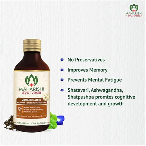 Maharishi Ayurveda Vidyarthi Amrit Syrup