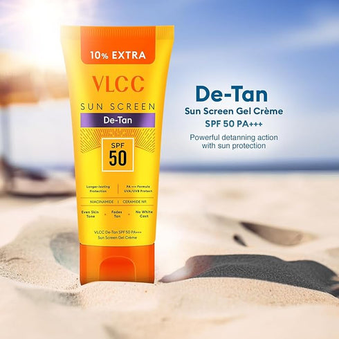 VLCC De Tan SPF 50 PA+++ Sun Screen Gel Creme