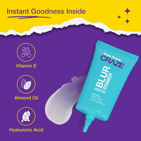 Swiss Beauty CRAZE Insta Blur Primer