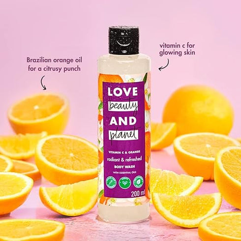 Love Beauty And Planet Vitamin C and Orange Body Wash