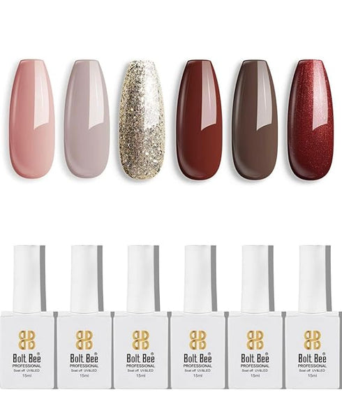 Bolt Bee Gel Nail Polish with Glossy Finish