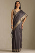 Vasthrlay Tussar Solid Saree