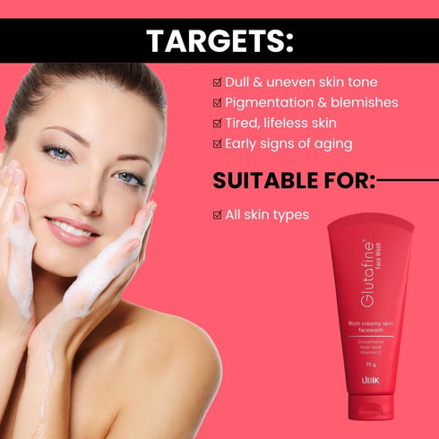 Glutafine Rich Creamy Cream Facewash