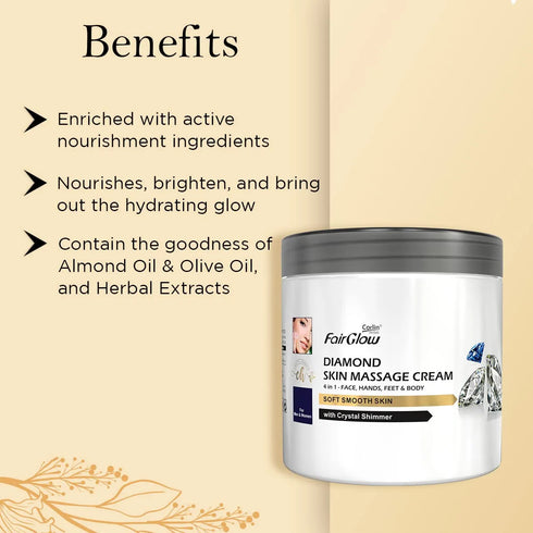 Corlin FairGlow Diamond Skin Massage Cream