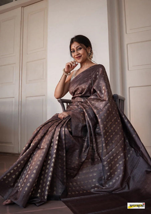 Vasthrlay Cotton Woven Saree