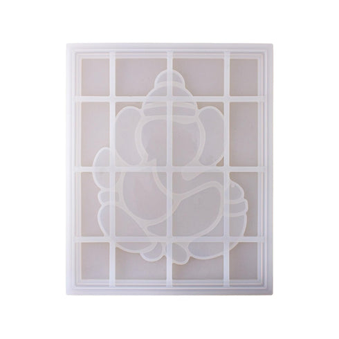 Itsy Bitsy Ganesha Frame Silicone Mould 10.7 x 8.4 inch