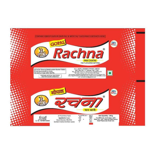 Gopal Rachna Pan Chatni Tube | Pan Flavouring