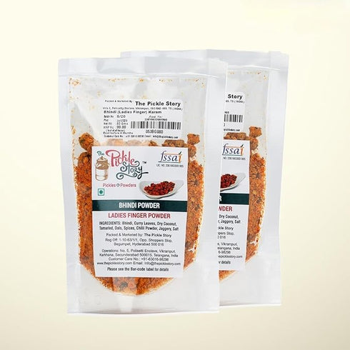 The Pickle Story Ladies Finger Powder- Bhindi Podi