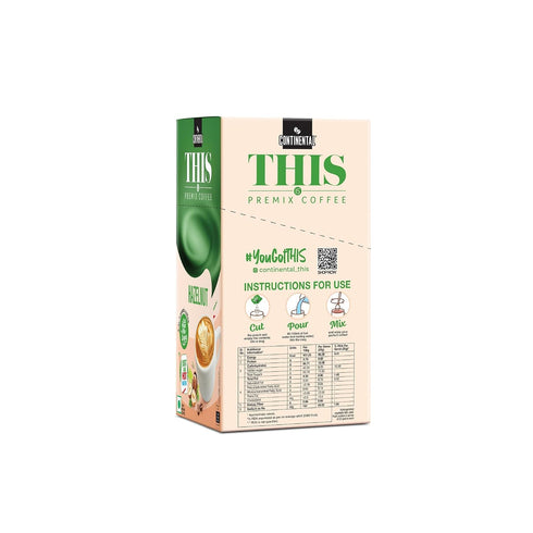 Continental THIS Hazelnut 3 in 1 Premix Instant Coffee