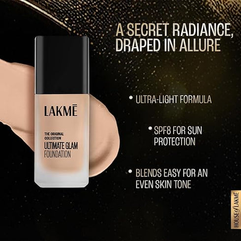 Lakme Invisible Finish SPF 8 Foundation Shade 04