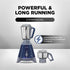 Preethi XPro Duo 1300 Watts Commercial Mixer Grinder, 2 Jars (Stainless Steel), Heavy Duty, Blue
