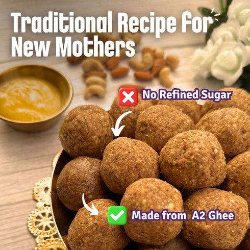 Early Foods Methi Seeds A2 Ghee Laddoos