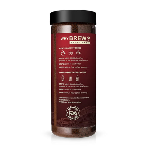 Bevzilla Classic Instant Coffee Powder Jar 200g