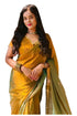 VasthrlayBoarder Unstitched Chhaavax Mustard Free Ethnic Wear