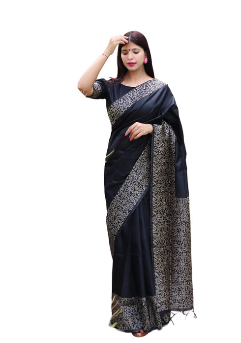 Vasthrlay Tussar Handloom Saree