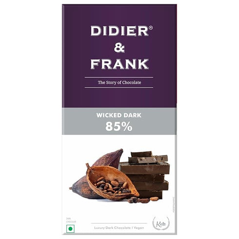 Didier & Frank Wicked 85% Cocoa Dark Chocolate