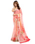 Vasthrlay Unstitched Readymade Traditional Pink Saree