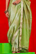 Vasthrlay Banarasi Unstitched Saree