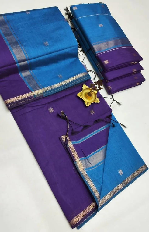 Vasthrlay Banarasi Unstitched Saree