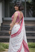 Vasthrlay Printed Contrast Combination Kalamkari