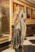 Vasthrlay Women's Organza Designer Unstitched Saree