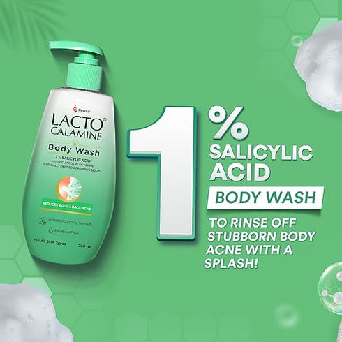 Lacto Calamine 1% Salicylic Acid Body Wash