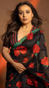 VasthrlayChanderi Unstitched Mukherjee Blackk Black Free Ethnic Wear