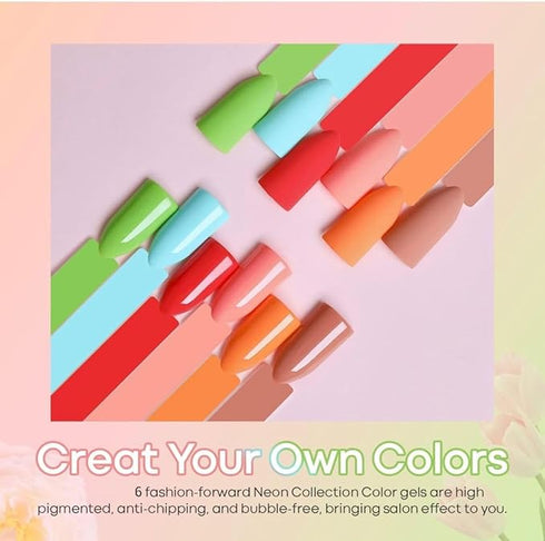 BOLT BEE Gel Nail Polish Kit Set