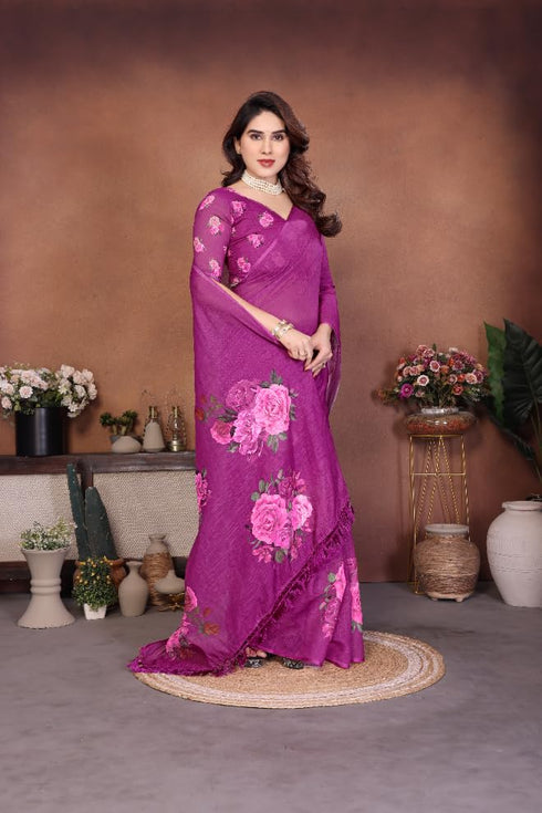 Vasthrlay Elegance Printed Lightweight Festive