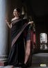 Vasthrlay Banarasi Unstitched Saree