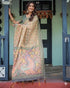 Vasthrlay Printed Handloom Tassels Unstitched