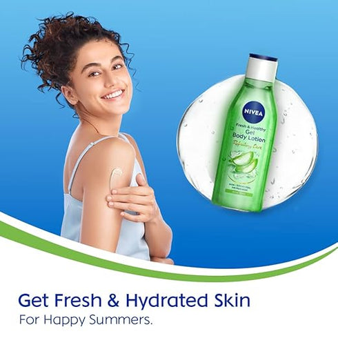 Nivea Fresh & Healthy Aloe Vera Gel Body Lotion