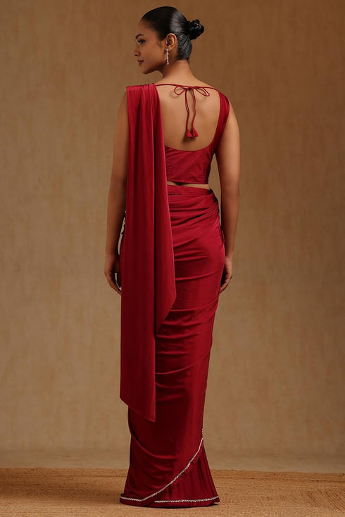 Vasthrlay Blush Spandex Solid