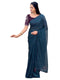 Vasthrlay Shimmer Georgette Lime Saree
