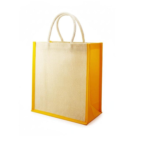RED WIND Reusable Jute Gift Bags with Zip Closure