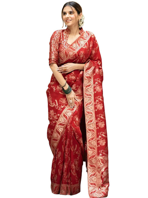 Vasthrlay Wedding Mehndi Saree
