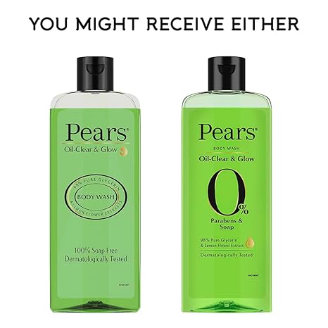 Pears Oil Clear & Glow Shower Gel
